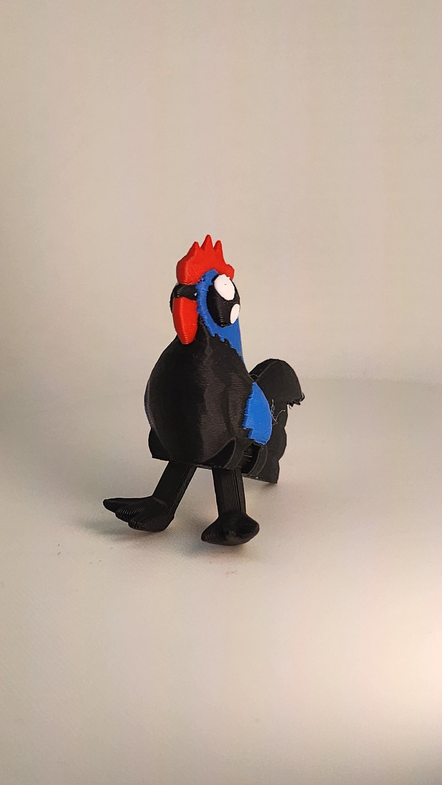 3D-Printed Articulated Rooster