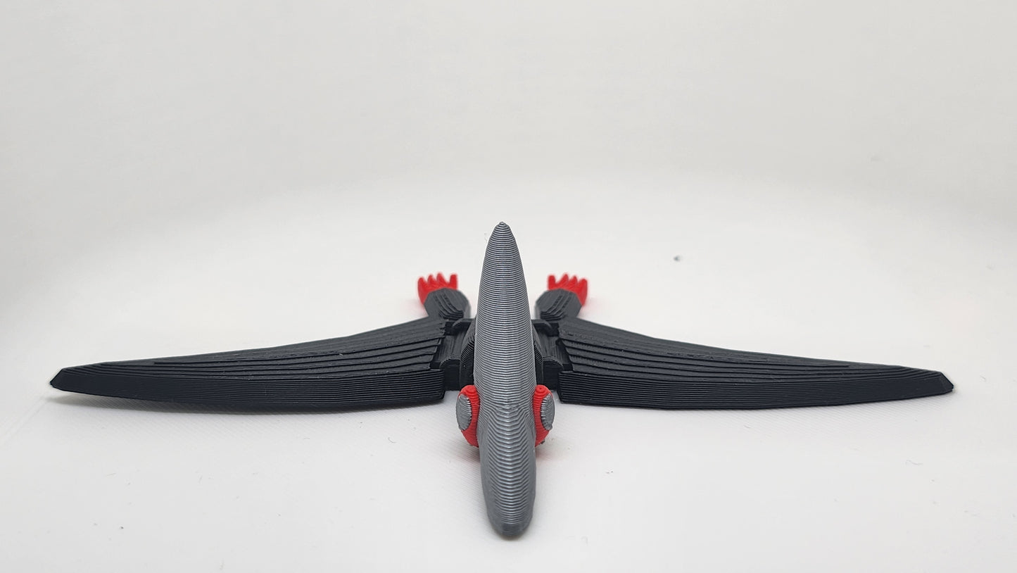 3D-Printed Articulated Pterodactyl