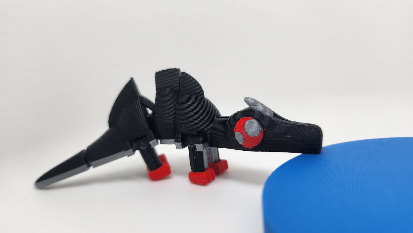 3D-Printed Articulated Spinosaurus